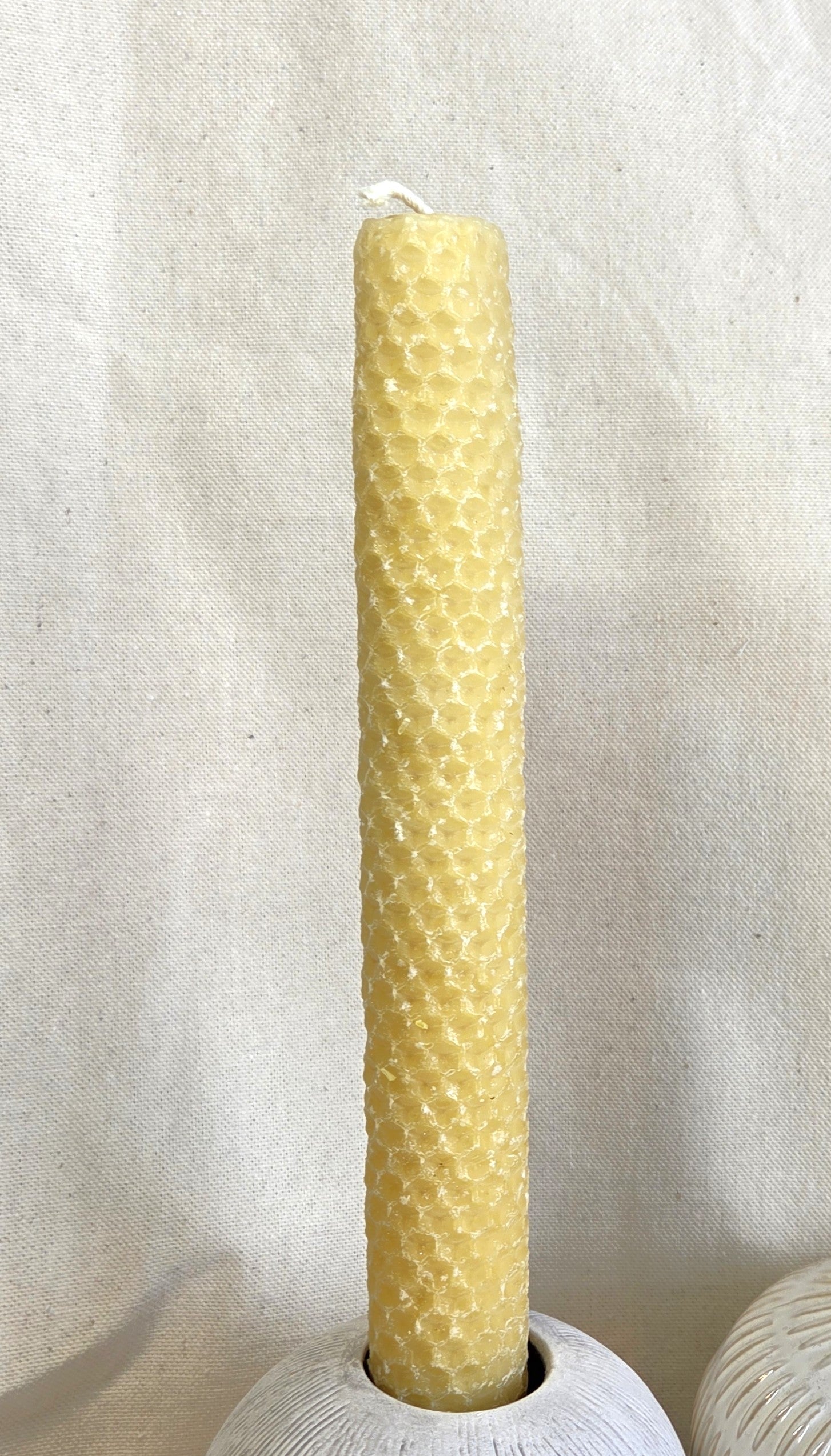 Lys av bivoks, 40 cm