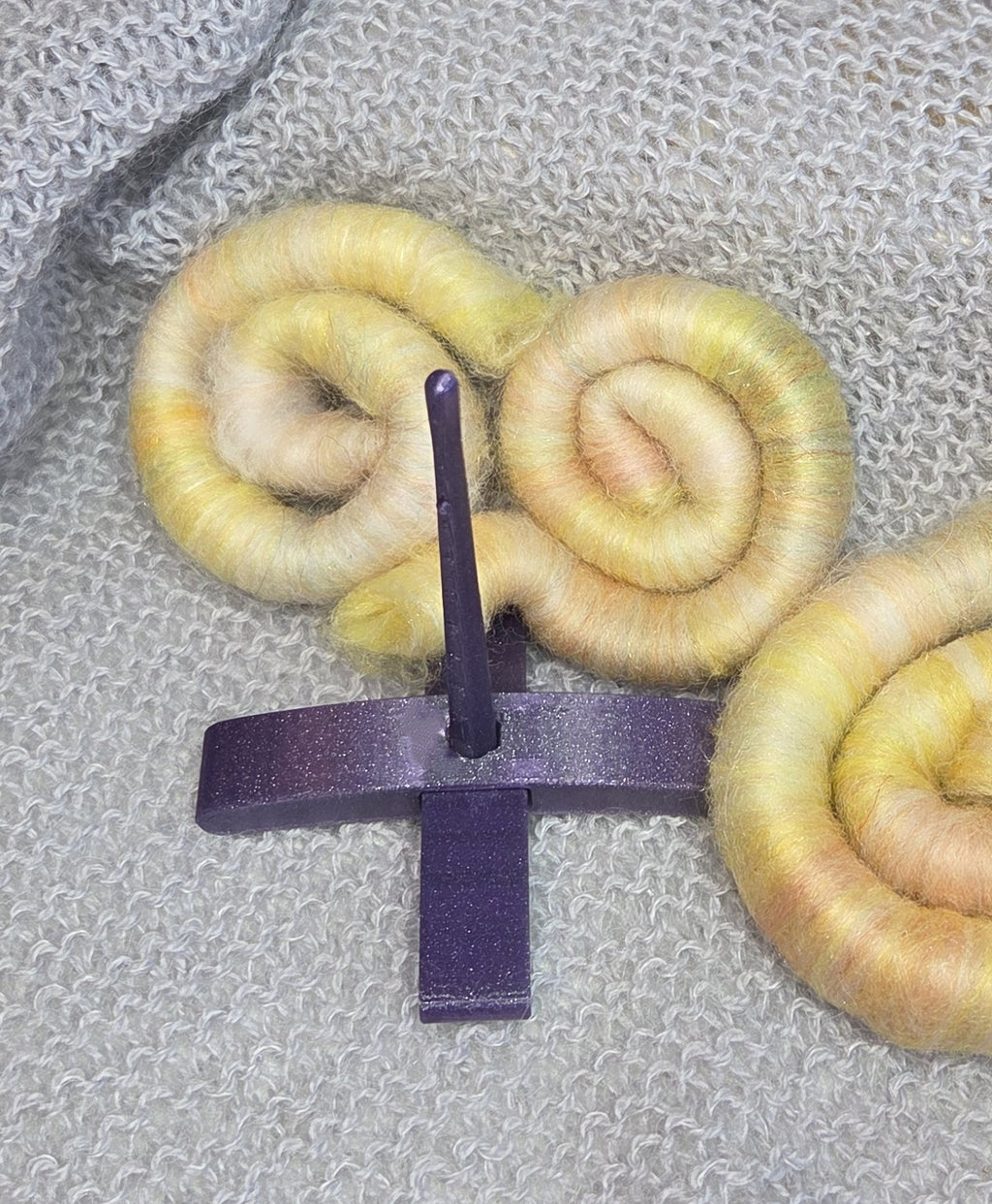 Feriesett: spinnfiber + liten handtein