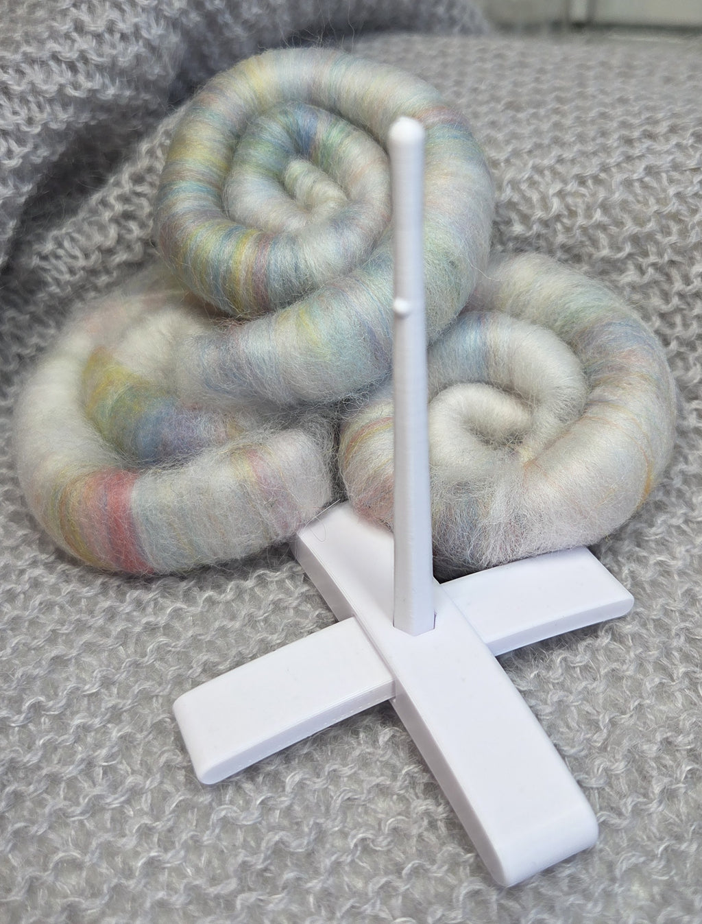 Feriesett: spinnfiber + liten handtein