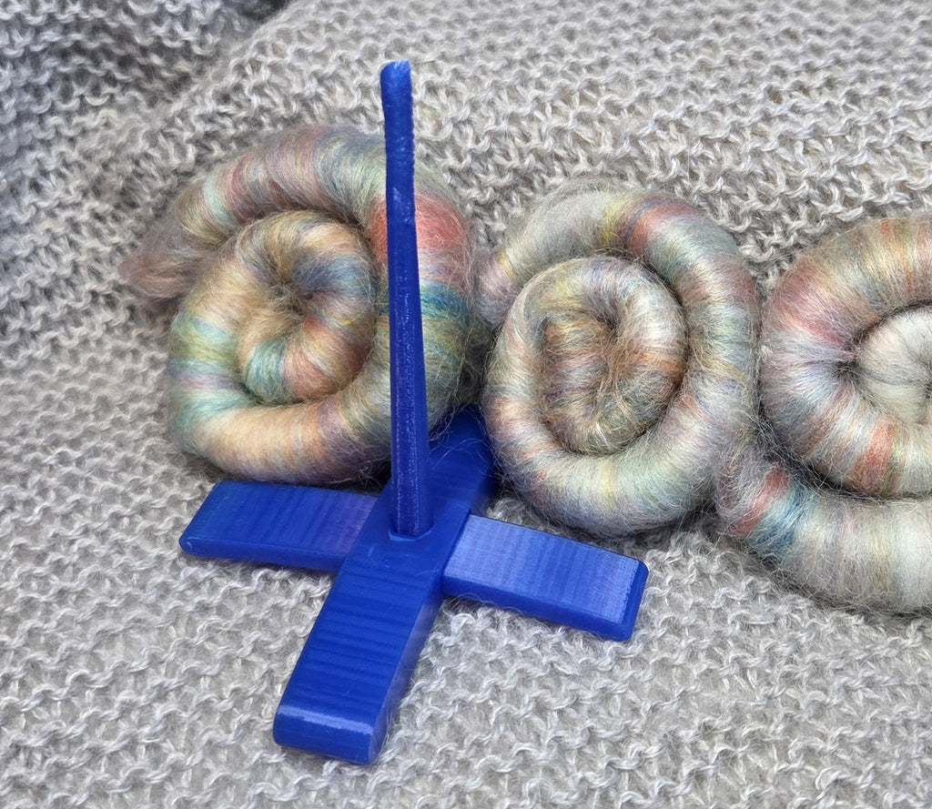 Feriesett: spinnfiber + liten handtein