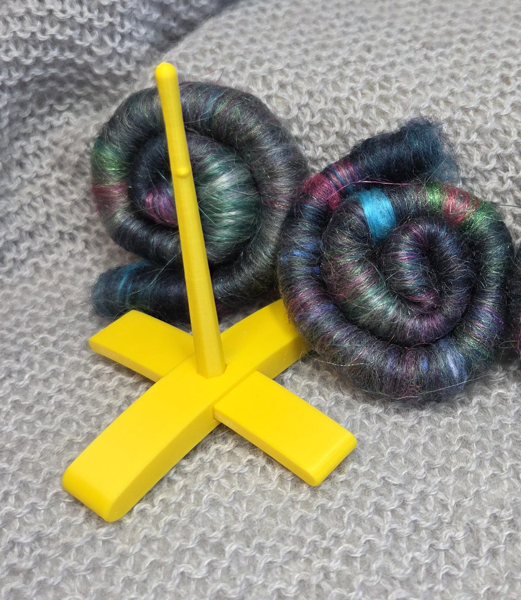 Feriesett: spinnfiber + liten handtein