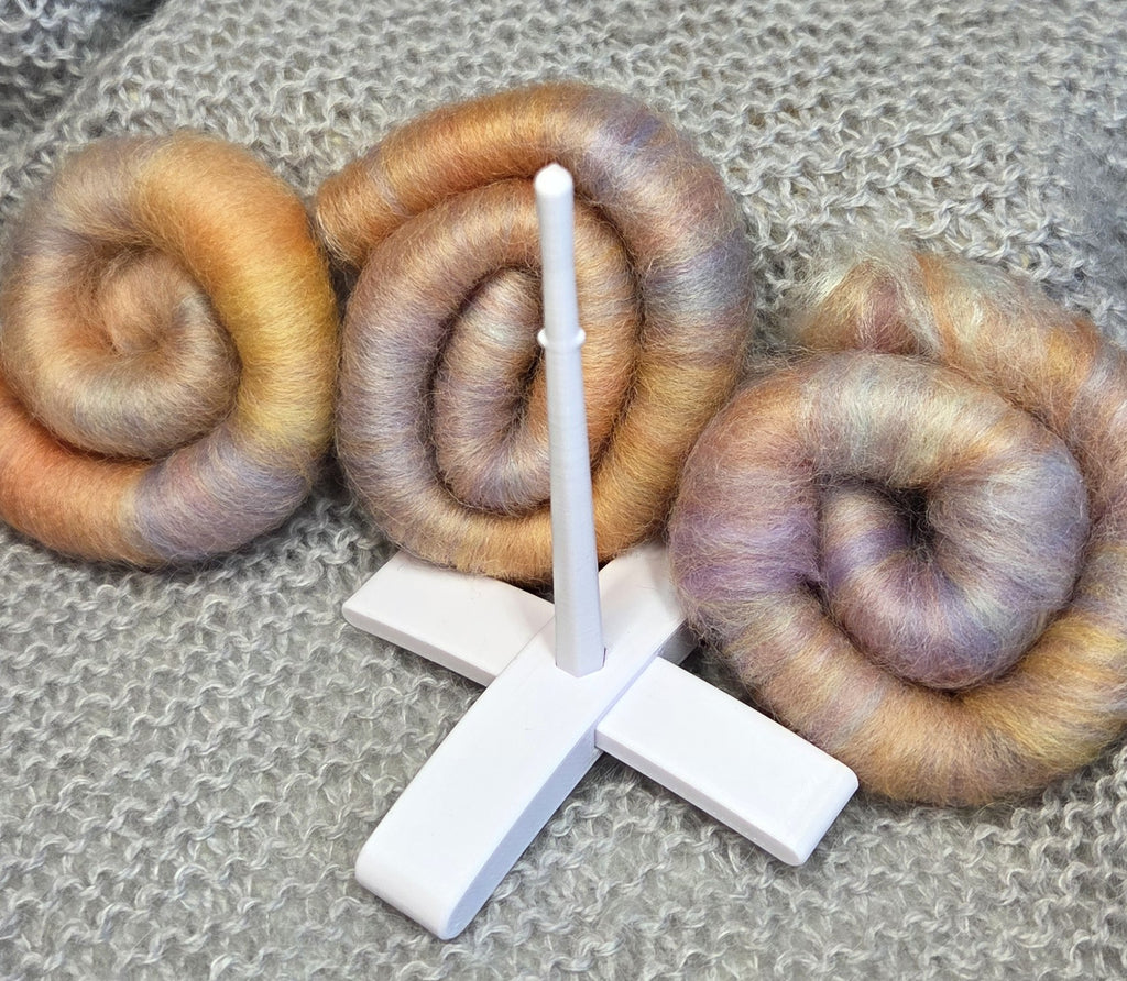 Feriesett: spinnfiber + liten handtein