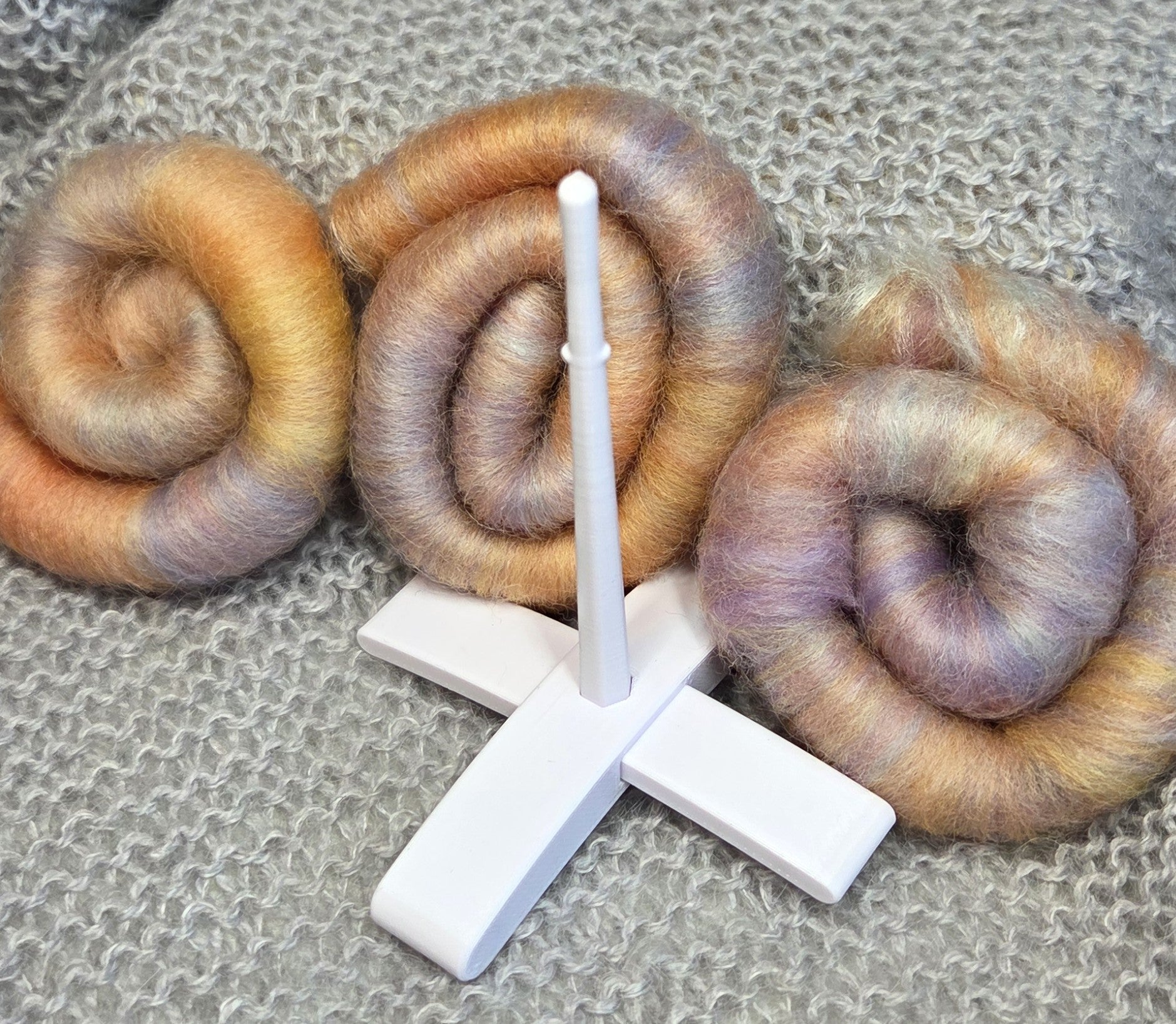 Feriesett: spinnfiber + liten handtein