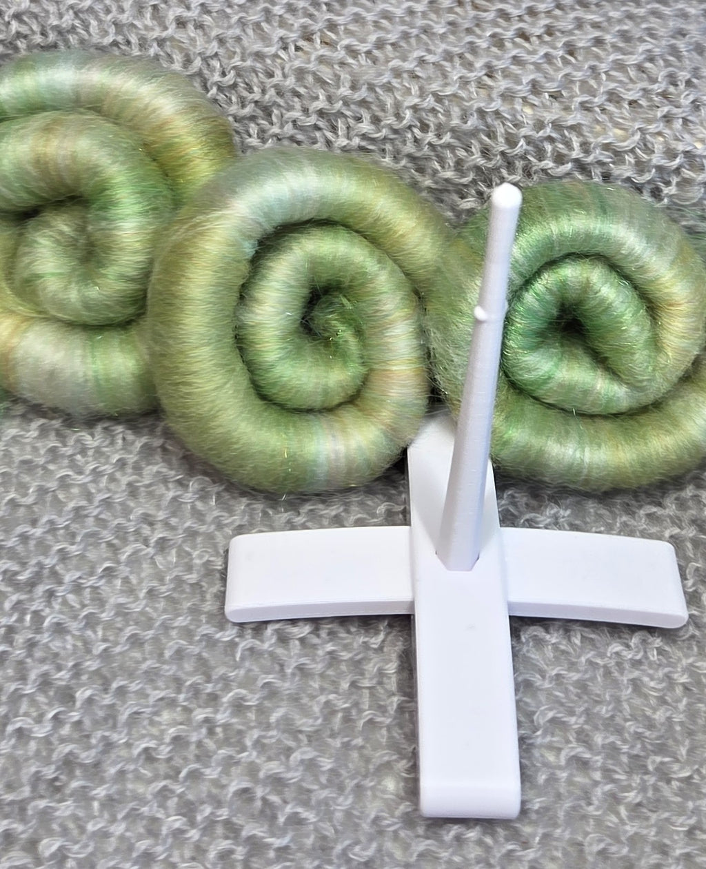 Feriesett: spinnfiber + liten handtein