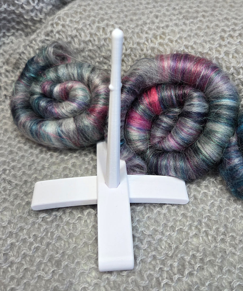 Feriesett: spinnfiber + liten handtein