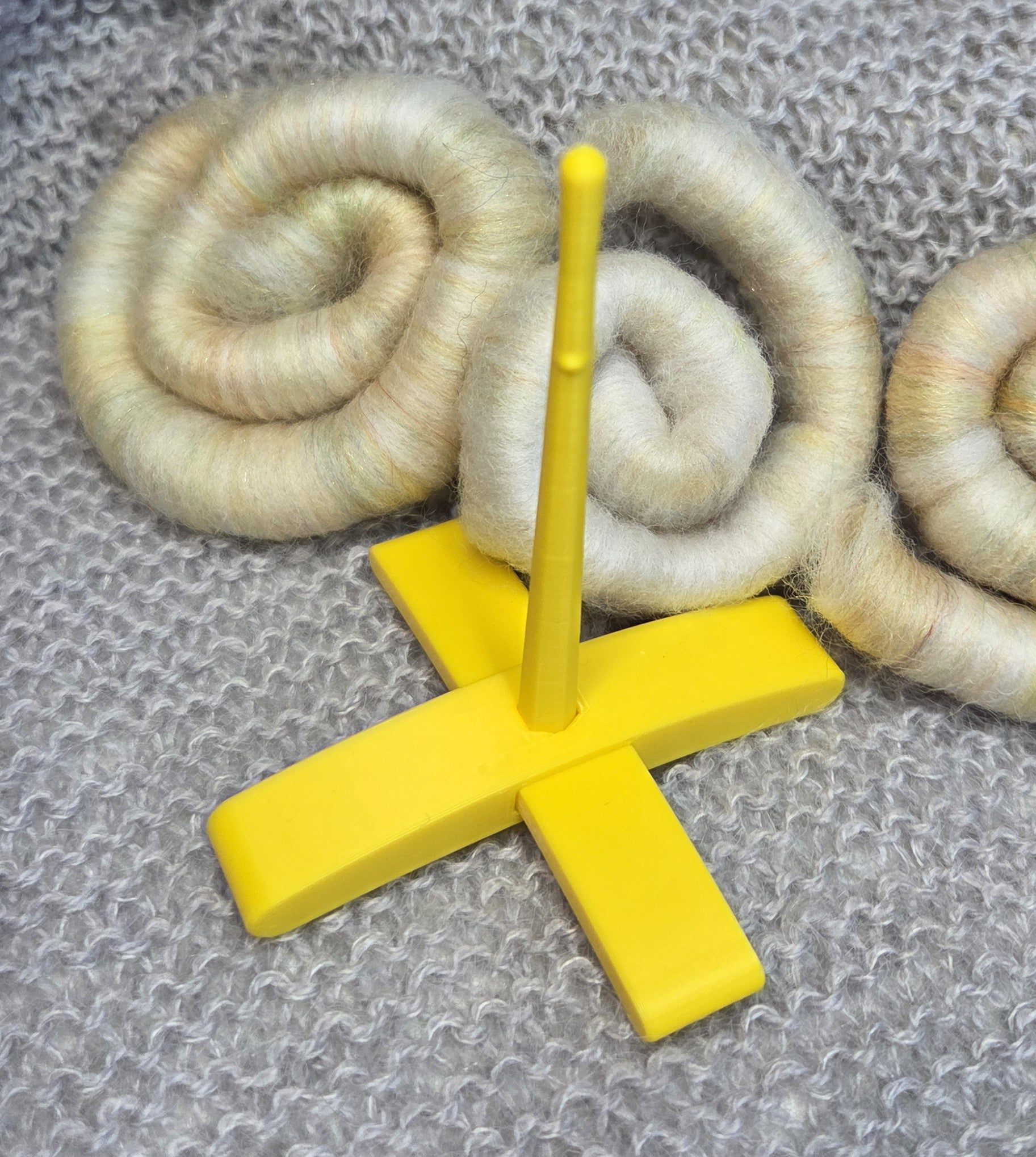 Feriesett: spinnfiber + liten handtein