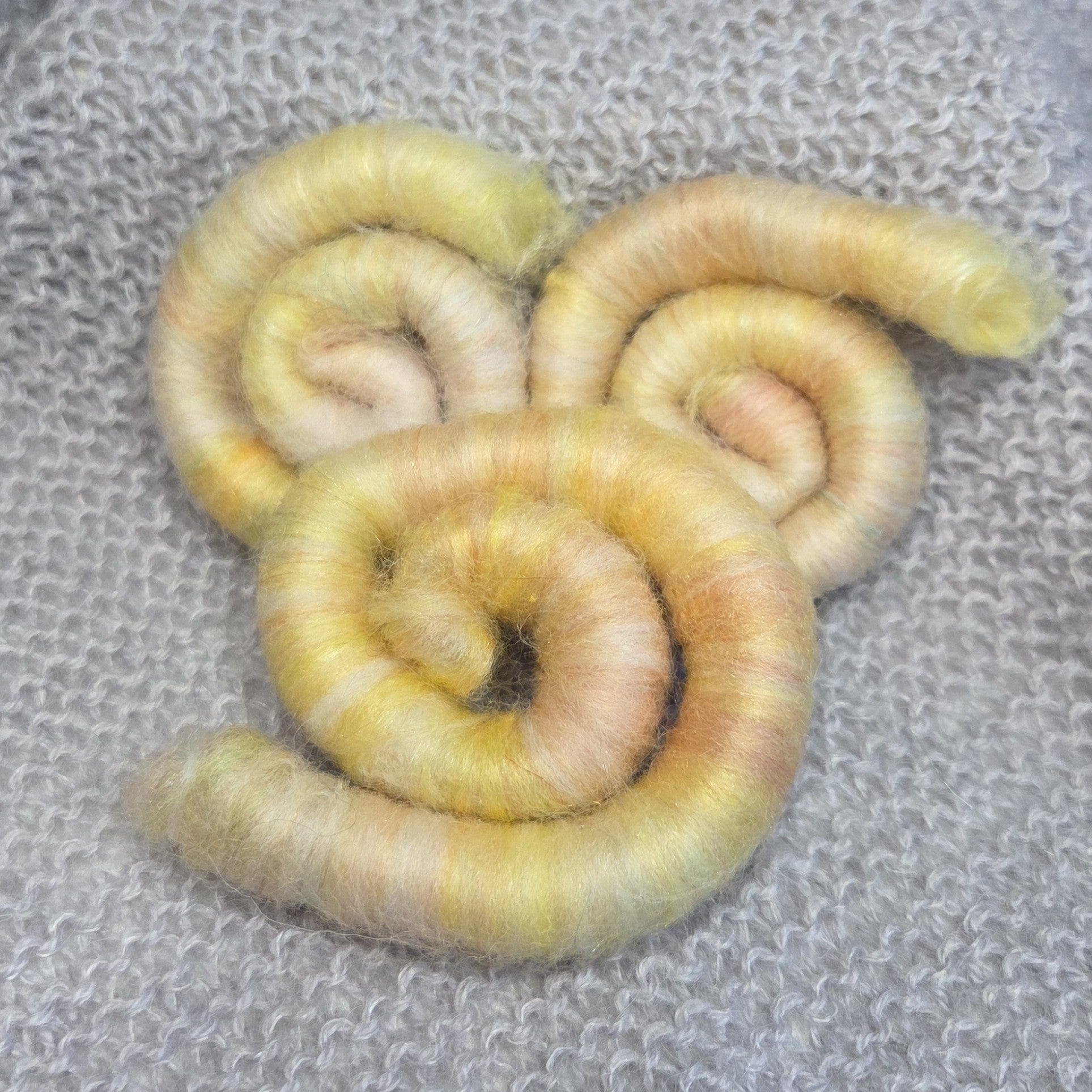 Feriesett: spinnfiber + liten handtein