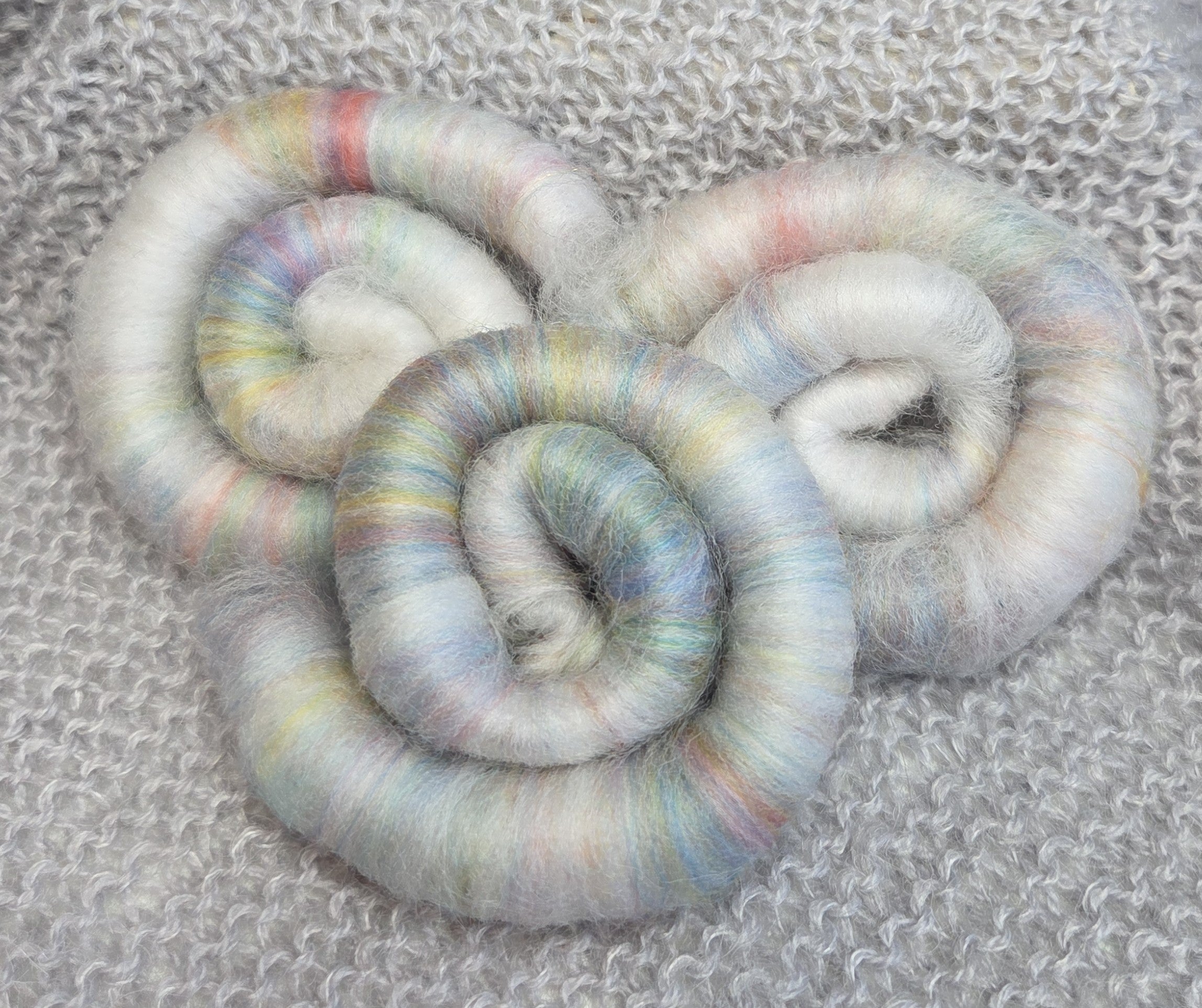 Feriesett: spinnfiber + liten handtein