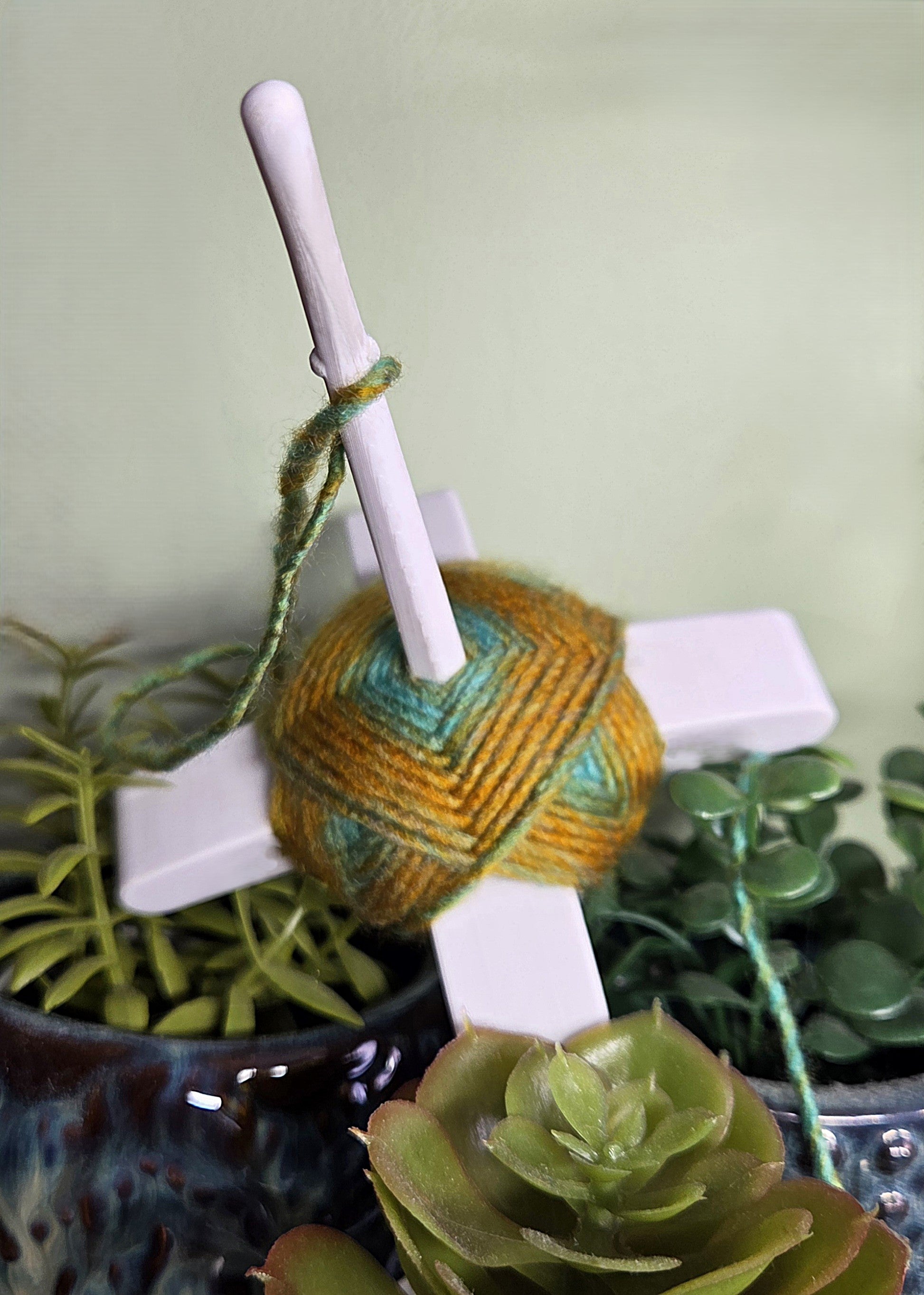 Tyrkisk handtein, blå